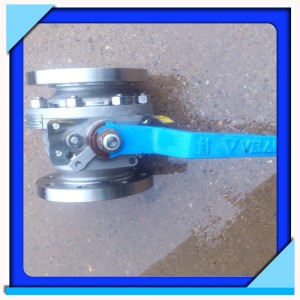 4" VELON high pressure stainless steel ball valve